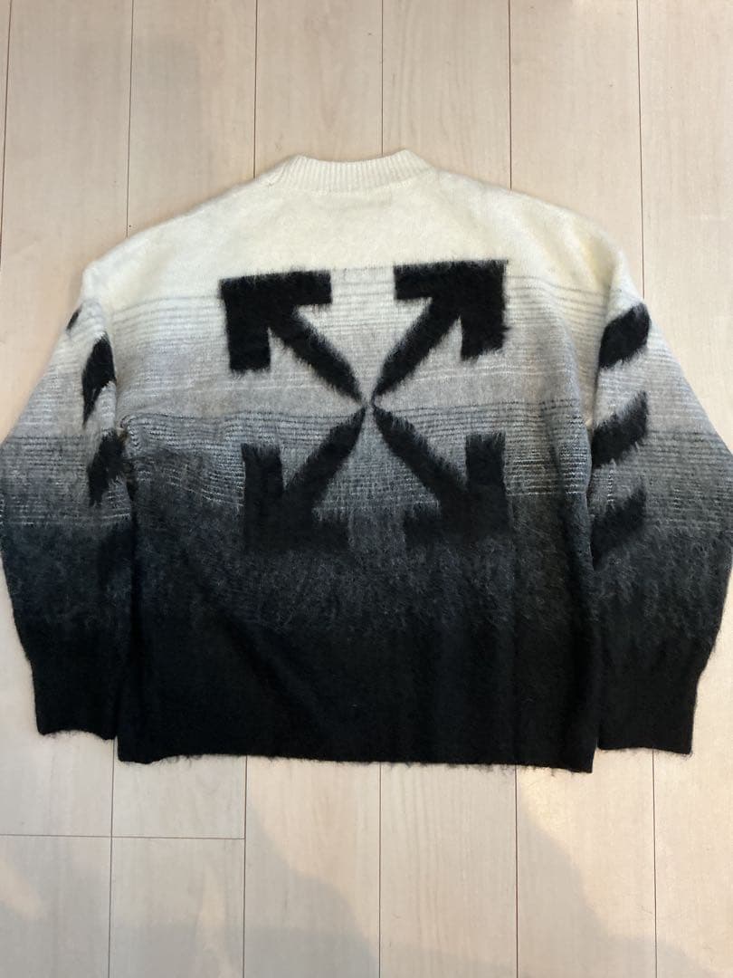 Off-White ニットセーター グラデーション