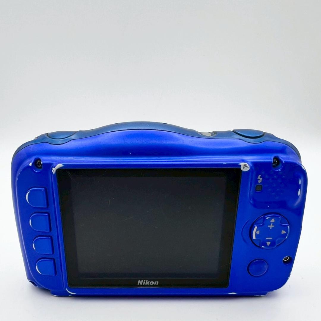 【完動品】Nikon COOLPIX W100 コンデジ ブルー 動作確認済