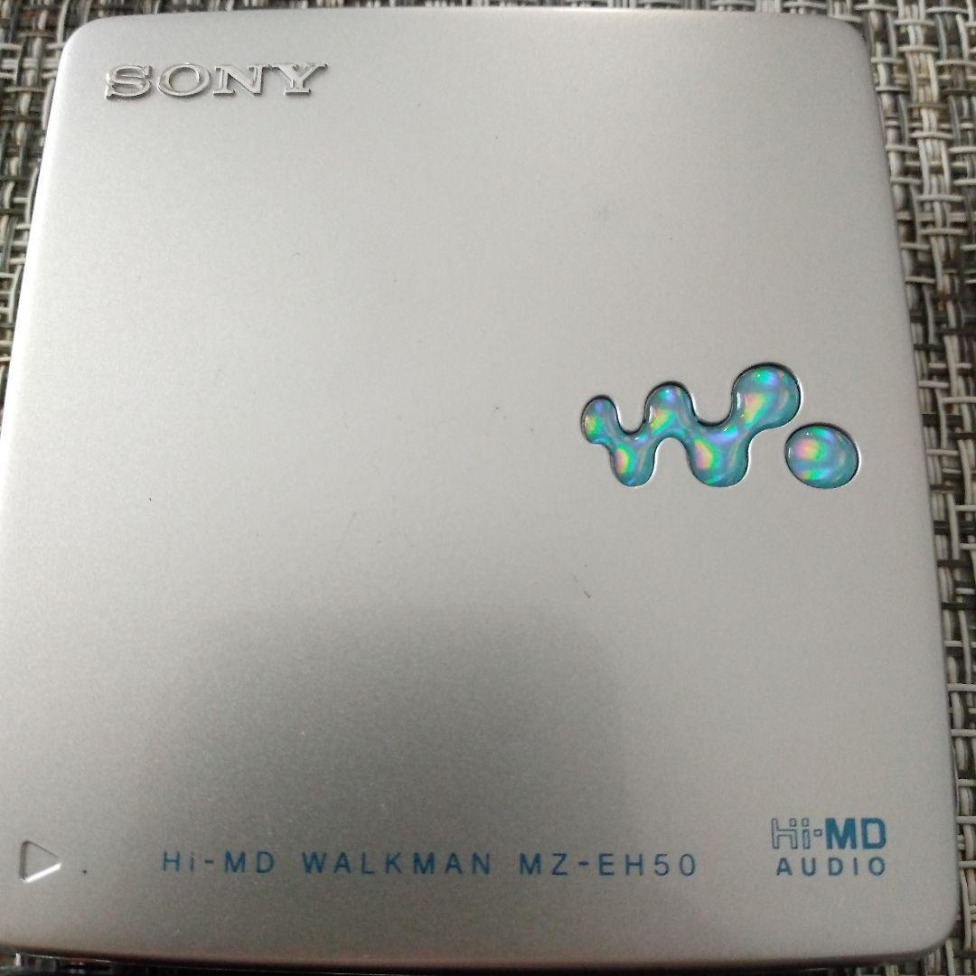 訳あり ソニーhi-MDウォークマンMZ-EH50シルバー 即落札オマケあり