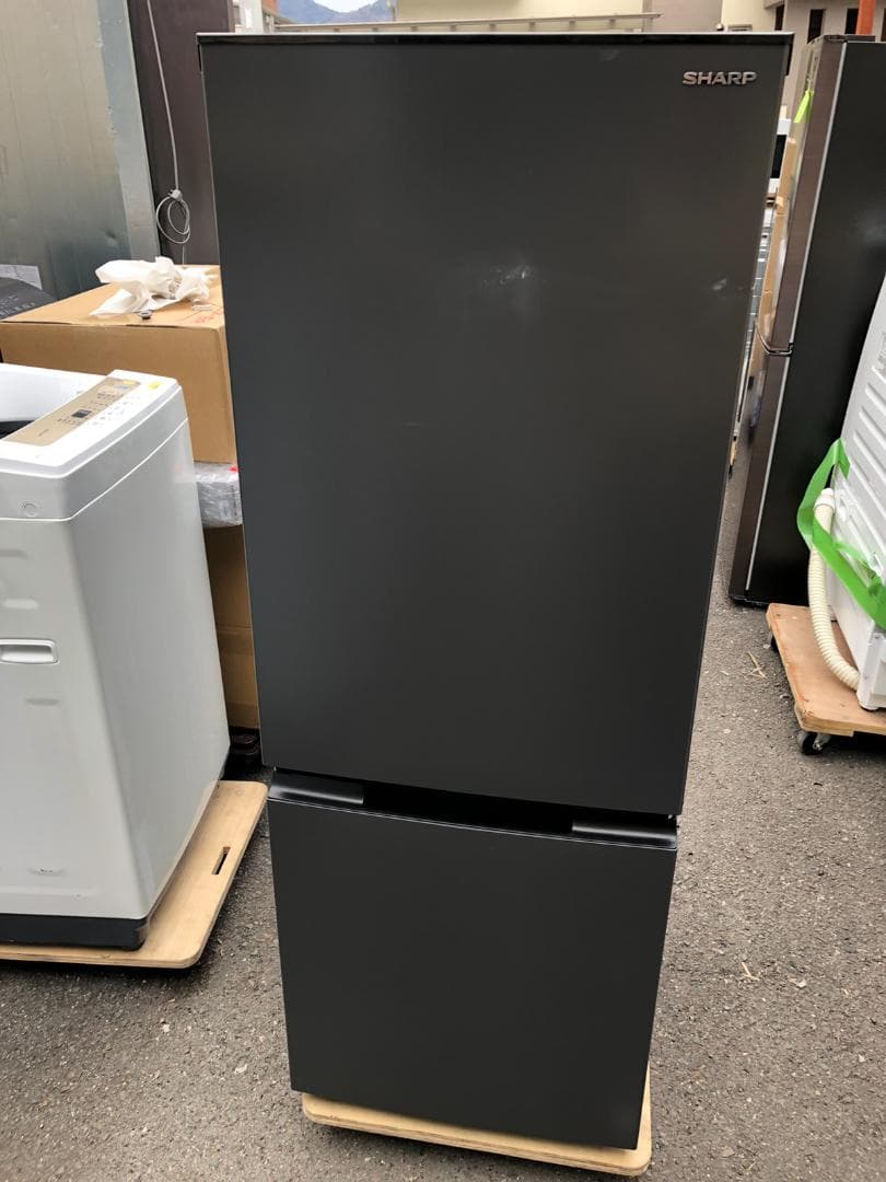 シャープ 冷蔵庫 SJ-D18KJ-H 179L 2023年製 一人暮らし