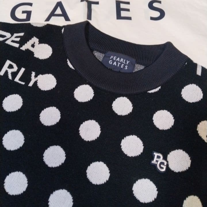 ⭐美品⭐PEARLYGATES⭐可愛い⭐ドット⭐セーター⭐M⭐