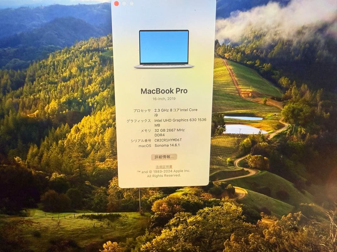 美品クリエイター必見Apple MacBook Pro 2019 16インチ