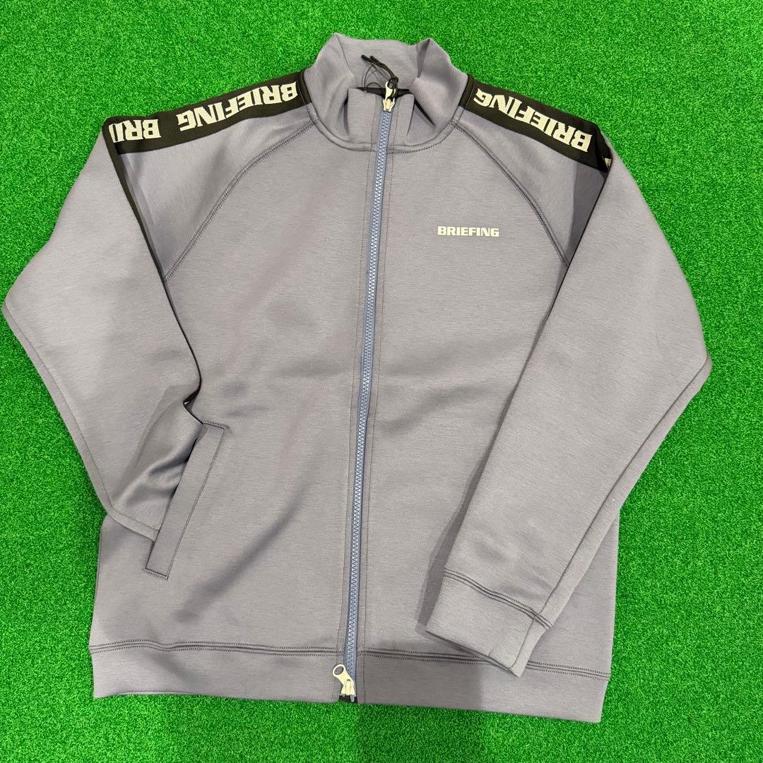 【秋冬用】ブリーフィング レディースジップアップブルゾン グレー M