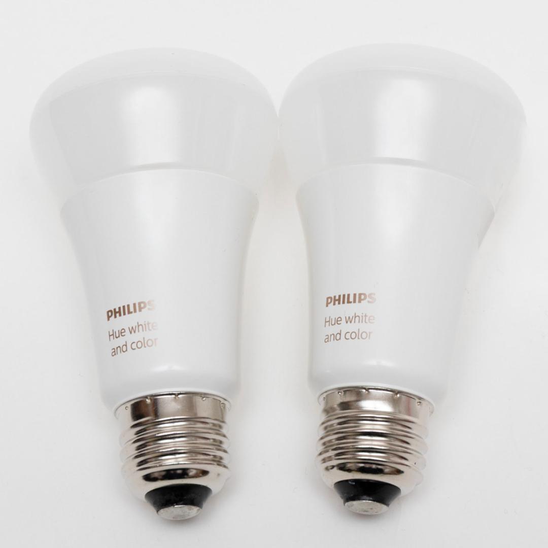 フィリップス Hue スマート電球 フルカラー 60W 800lm E26 2個