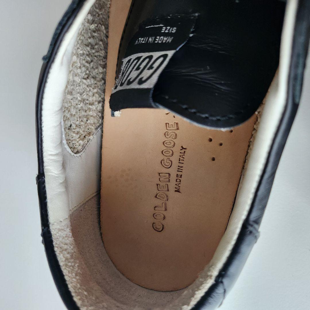 GOLDEN  ブラック スニーカー ベルクロ