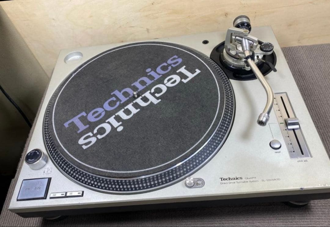 Technics SL-1200MK3D ターンテーブル シルバー