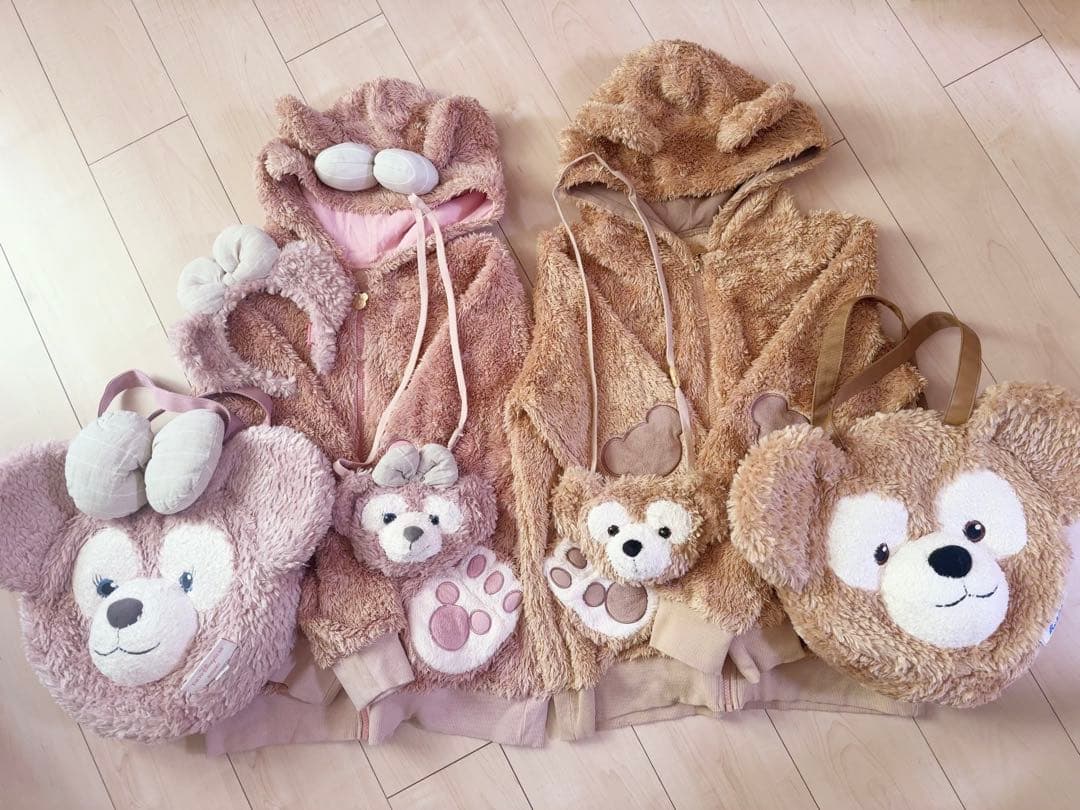 きのぴー ダッフィ＆シェリーメイ7点まとめ売り