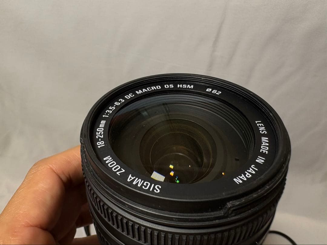 SIGMA 高倍率ズームレンズ 18-250mm DC MACRO キャノン用