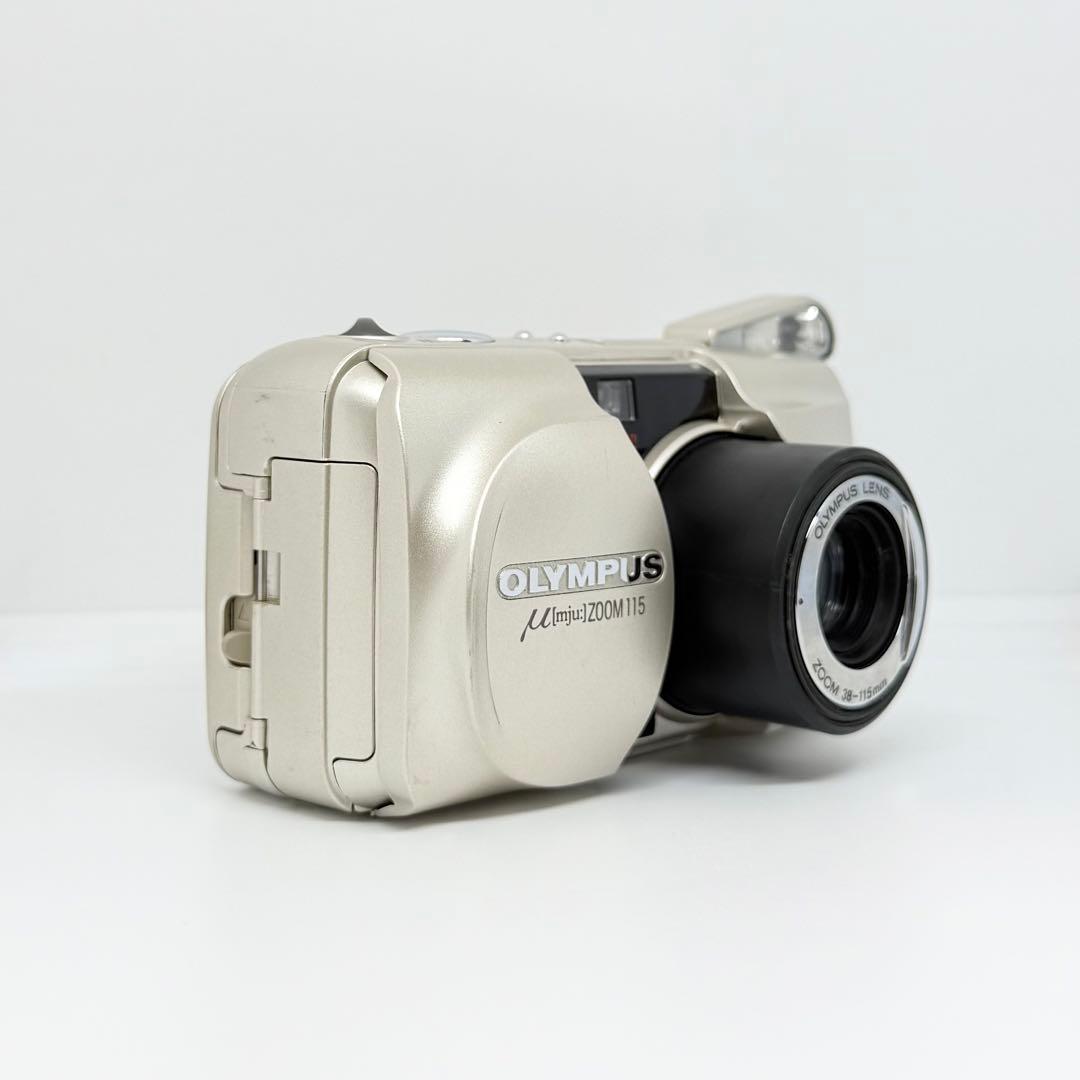 【完動品】OLYMPUS μ zoom 115 フィルムカメラ 動作確認済み
