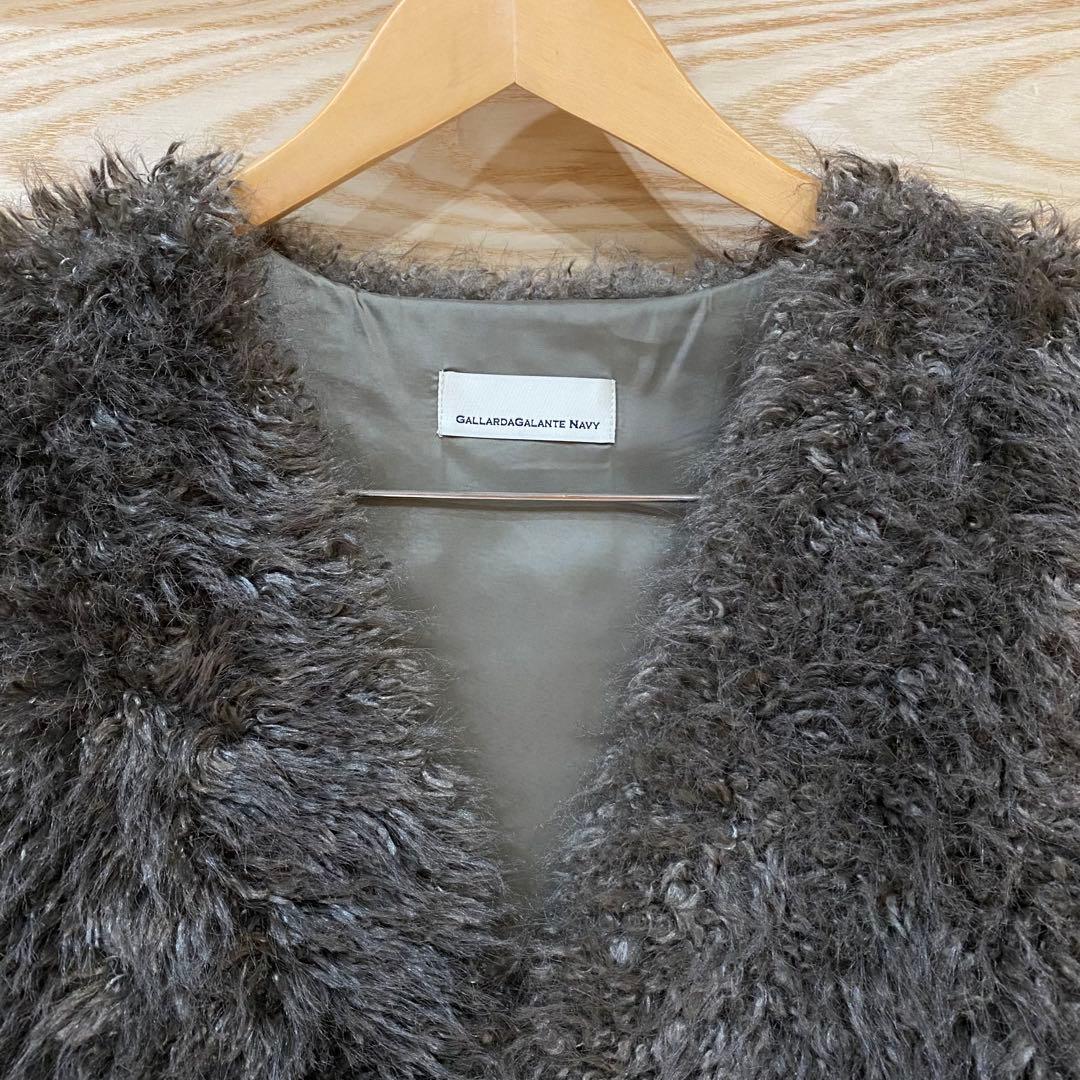 定価18,700円 ガリャルダガランテ フェイクカシミヤベスト 2023AW