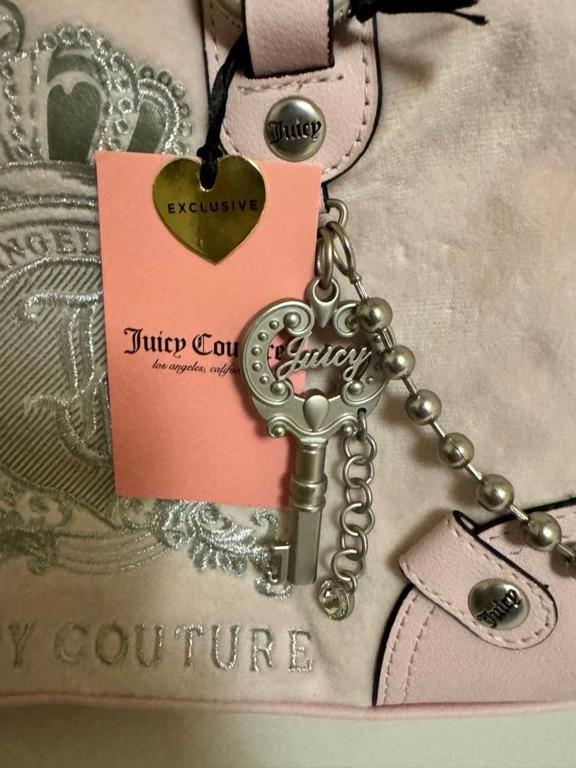 Juicy couture ピンク　ハンドバッグ