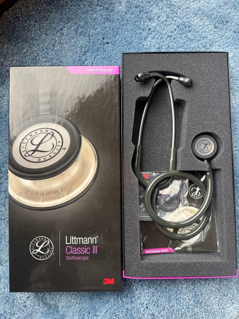 Littmann Classic III 聴診器 ダークグリーン