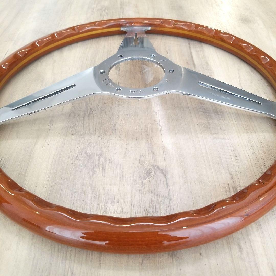 NARDI★ナルディクラシックウッドポリッシュ/ヴィンテージ【当時物】37Φ