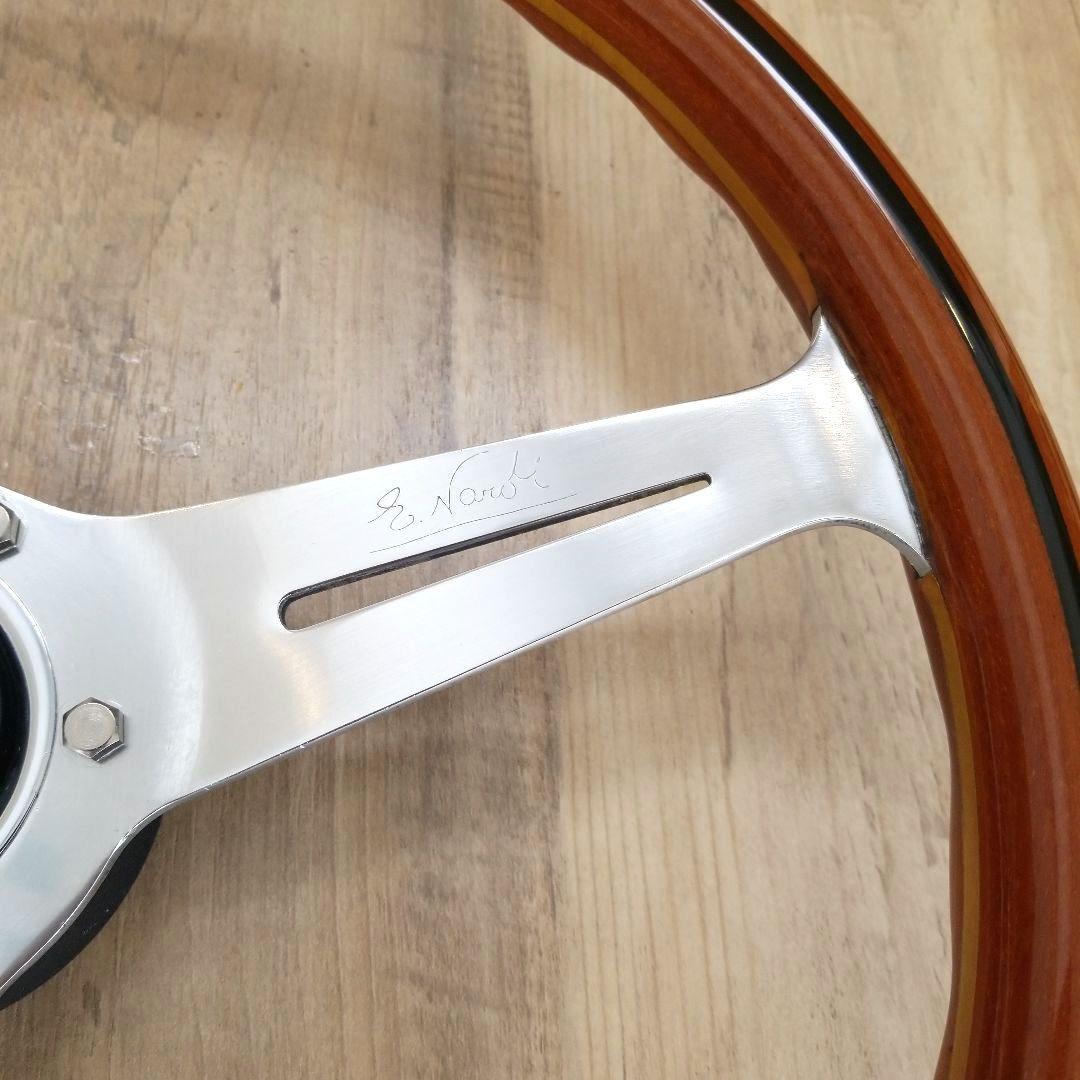 NARDI★ナルディクラシックウッドポリッシュ/ヴィンテージ【当時物】37Φ