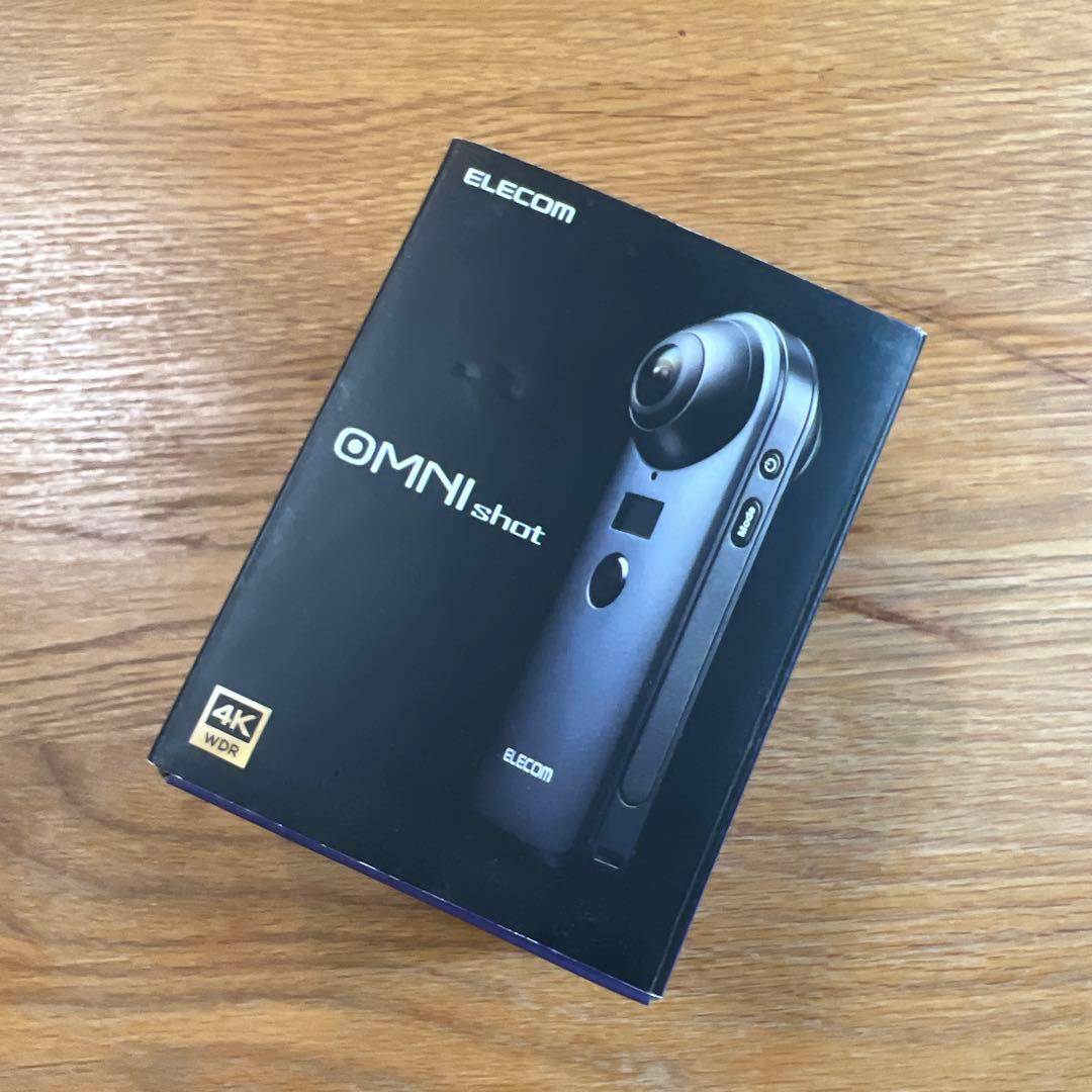 【新品未使用】ELECOM OMNI shot OCAM-VRW01BK