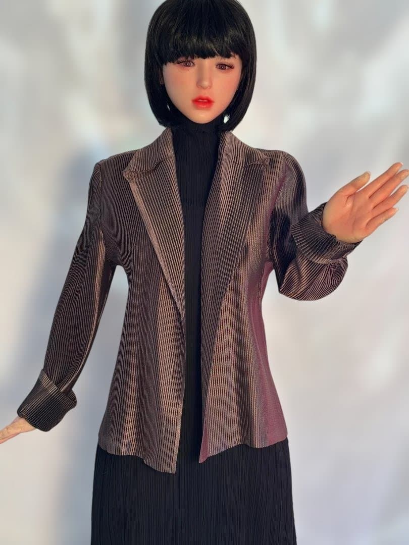 [希少] ISSEY MIYAKE　しっかりとしたプリーツ ジャケット