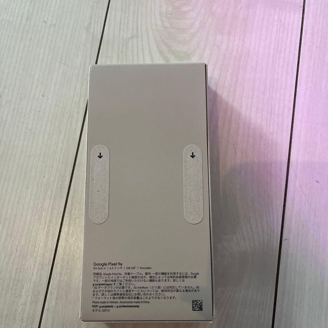 Google Pixel 9a ポーセリン 128GB