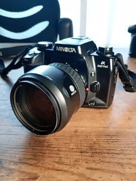 MINOLTA α 507si フィルムカメラ　標準レンズ付き　動作未確認