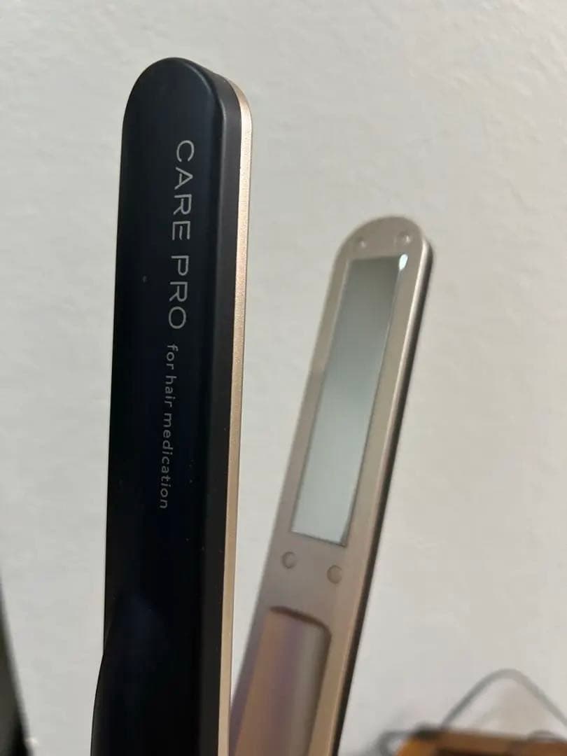 【美品】ケアプロ BUI-01 超音波トリートメント ヘアアイロン 正規品