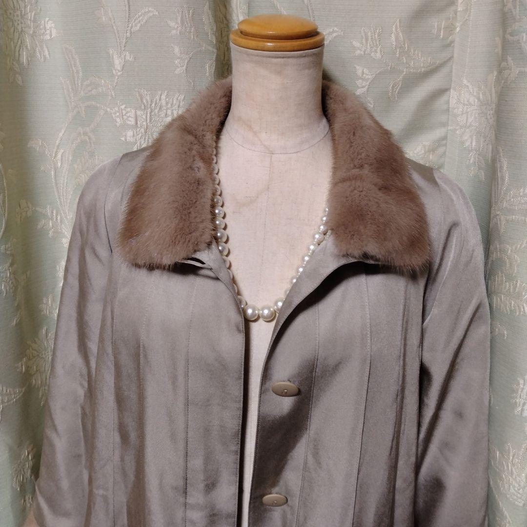 新品未使用✩3way✩ミンク＆ウィーゼルミンク✩ファーコート✩軽い