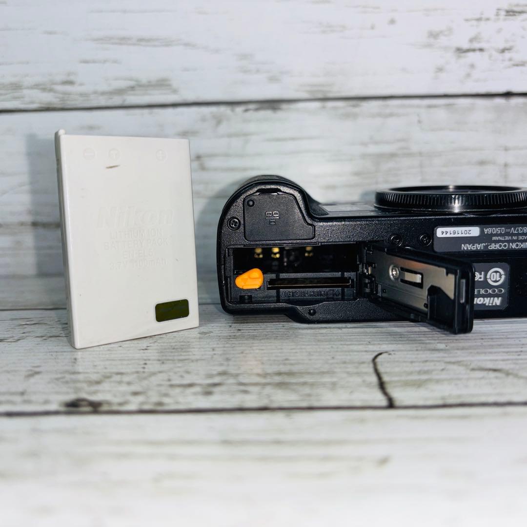 【動作良好】Nikon デジタルカメラCOOLPIX P6000 ブラック