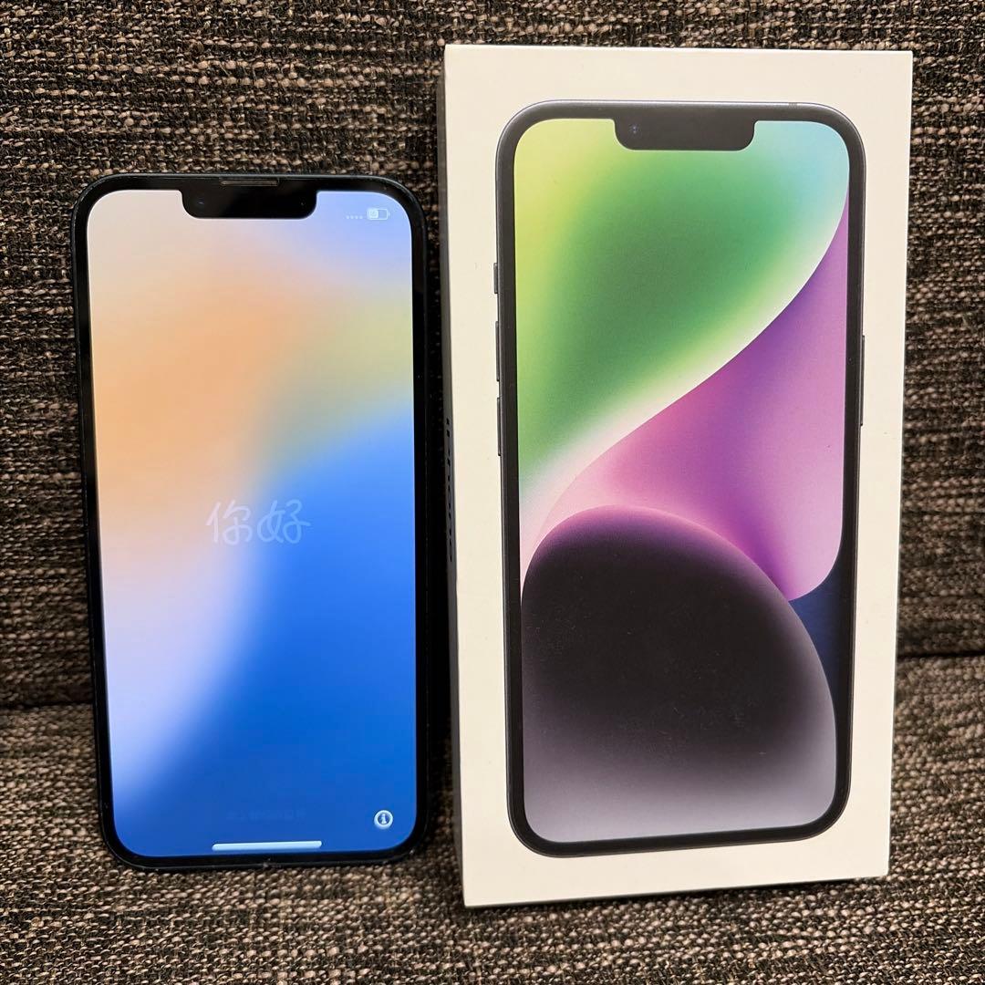 iPhone14本体 256GBカラー:ブラック 箱付き