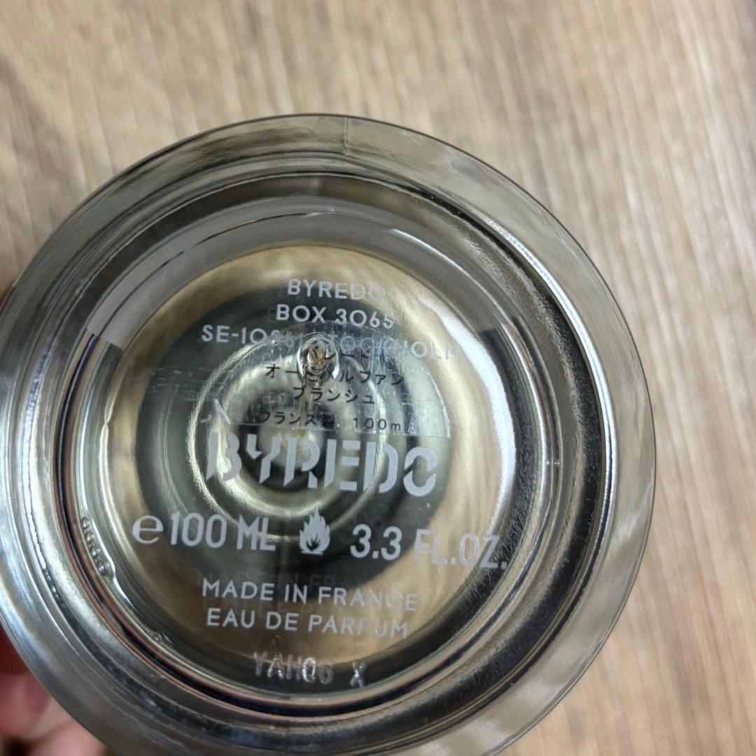 香水(ユニセックス) BYREDO BLANCHE 100ml