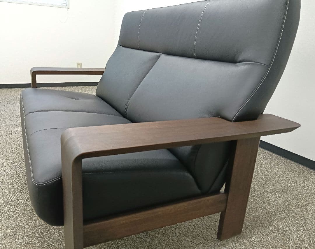 新春大特価///カリモク家具/2人掛けワイド(カリモクZU48モデル)ソファー