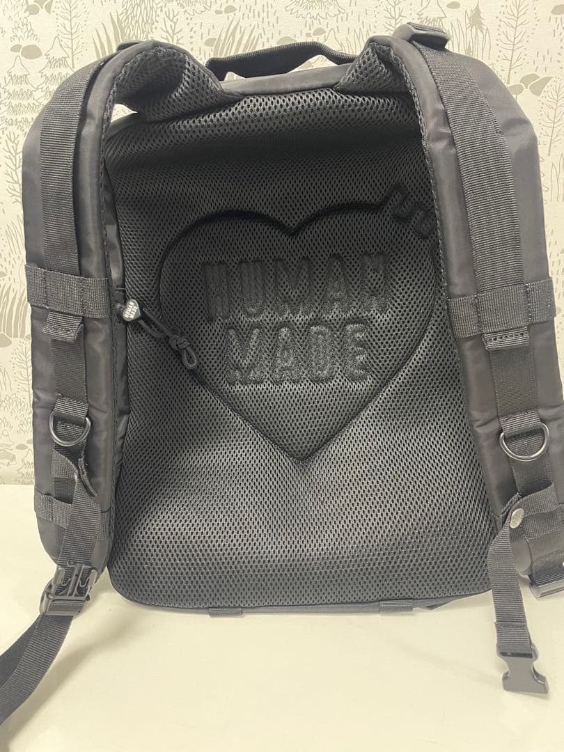 【美品】HUMAN MADE MILITARY BACKPACK ブラック
