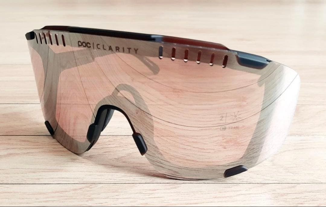 本日限りの値引新品 POC Devour ロードサングラス ブラウン / ポック