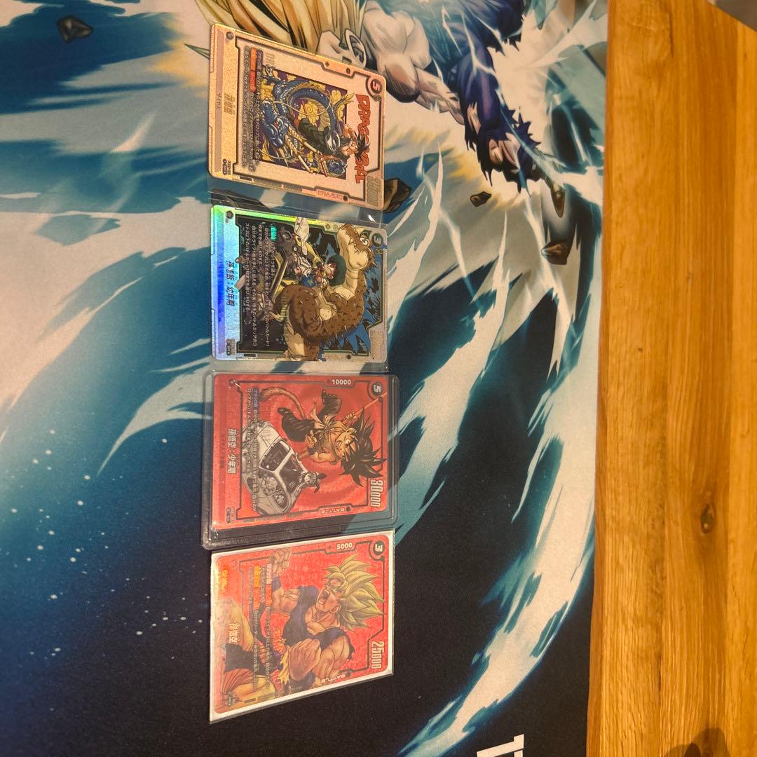 ドラゴンボールカード フュージョンワールド 4枚セット