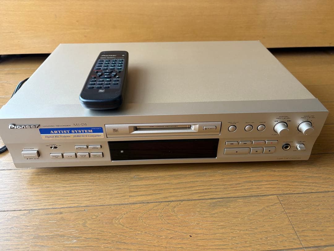 【ジャンク品】 Pioneer MDレコーダー MJ-D5