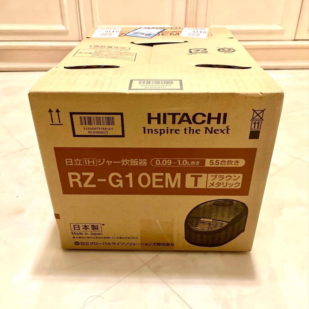 日立 HITACHI 圧力IHジャー炊飯器 RZ-G10EM T 5.5合