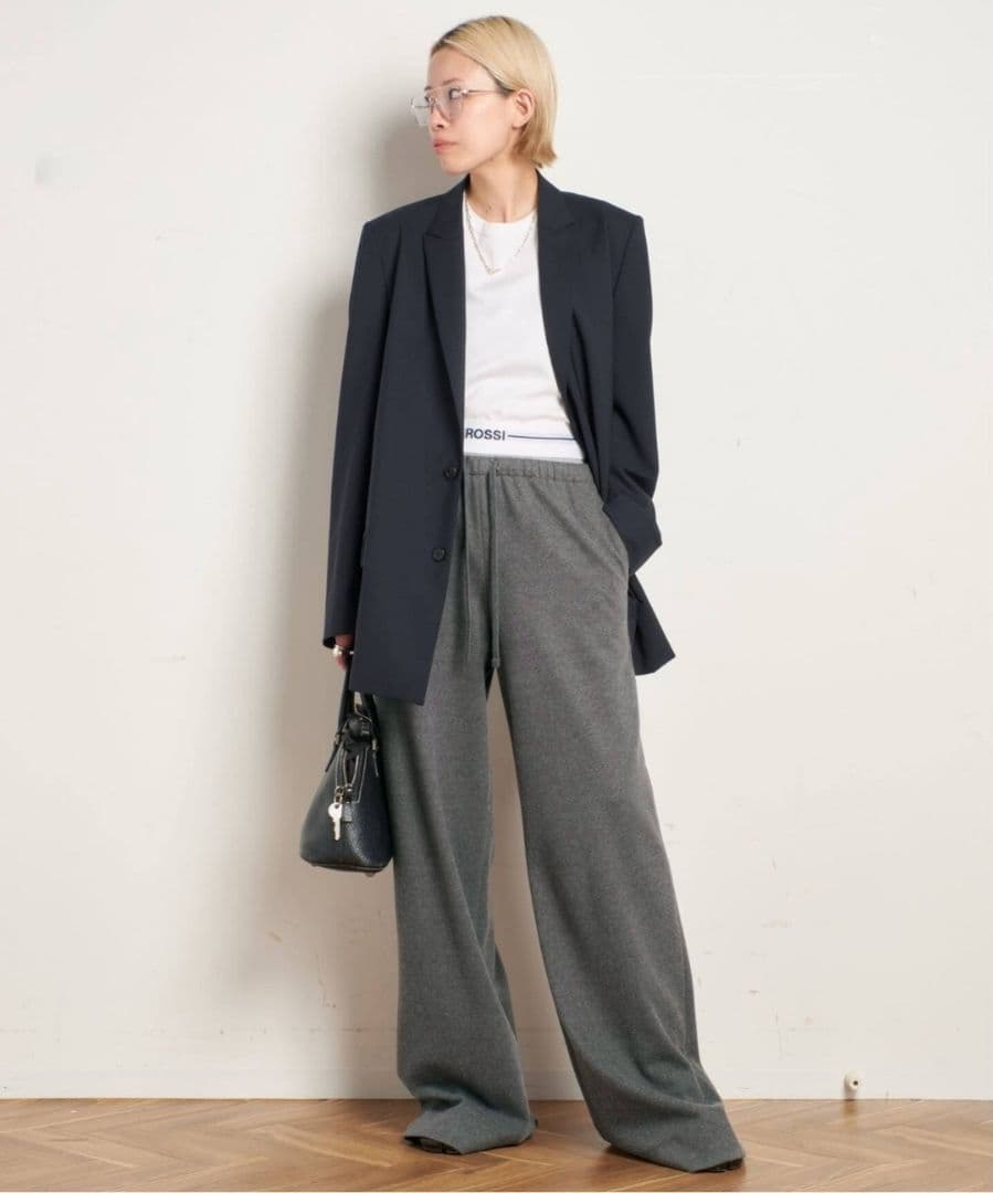 【新品未使用】ROSSI ロッシ レイヤードコットンパンツ APSTUDIO