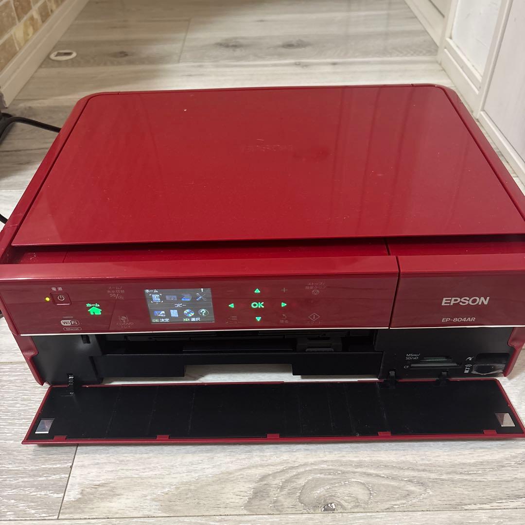 EPSON EP-804AR レッド プリンター