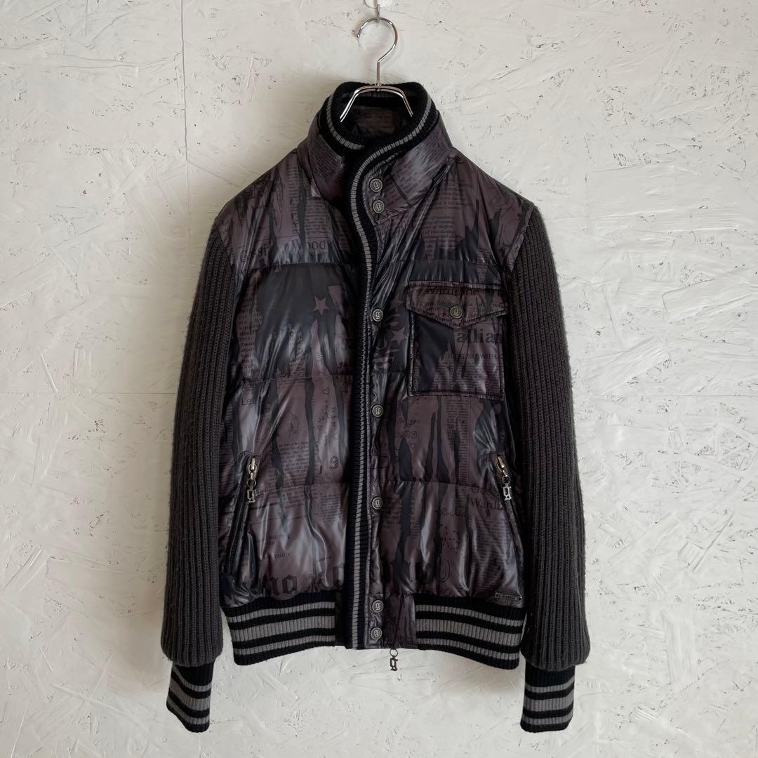 古着Vintage『John galliano』ニュースペーパーダウンジャケット
