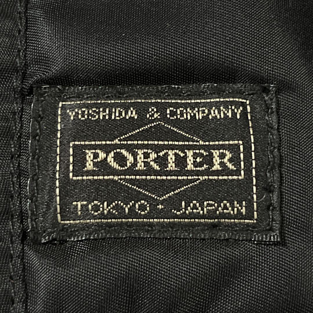 ポーター　ボストンバッグ　タンカー　ダッフルバッグ　ドラム型　ブラック　ナイロン