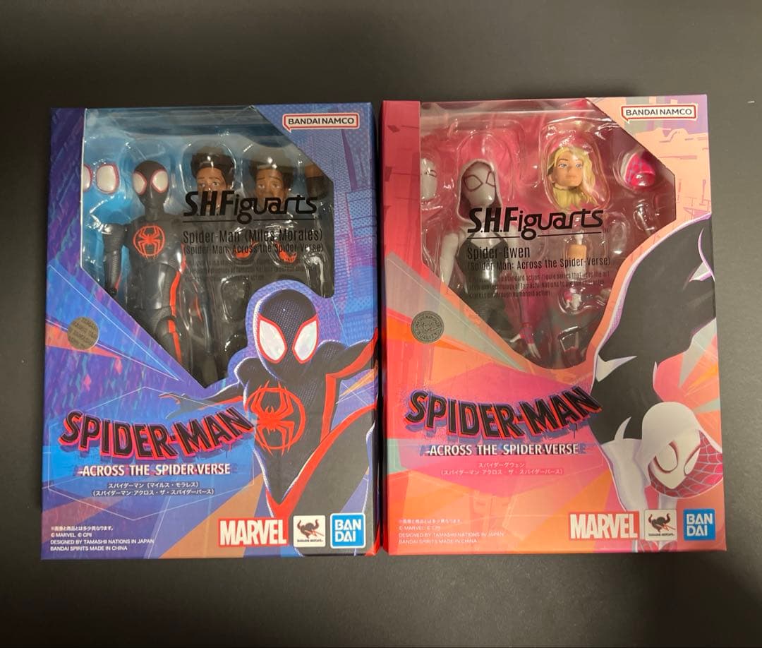 S.H.Figuarts スパイダーバース マイルス スパイダーグウェン 2体