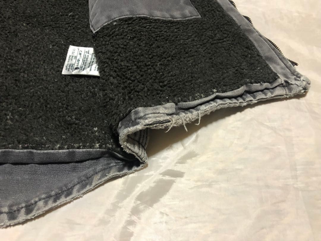 雰囲気◎ 鬼フェード Carhartt V26 BLK ダックベスト