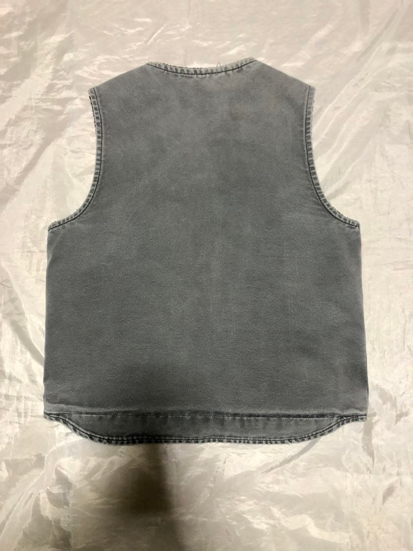 雰囲気◎ 鬼フェード Carhartt V26 BLK ダックベスト