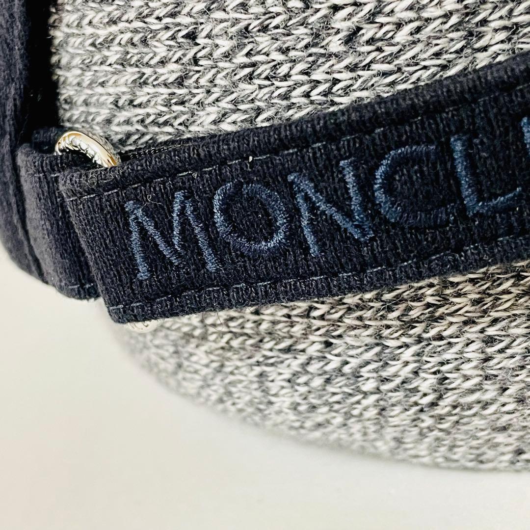 【最終！残1】MONCLER モンクレール キャップ ダークネイビー 黒