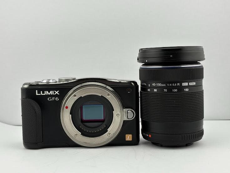 ★美品★パナソニック LUMIX DMC-GF6 ブラック/ レンズキット