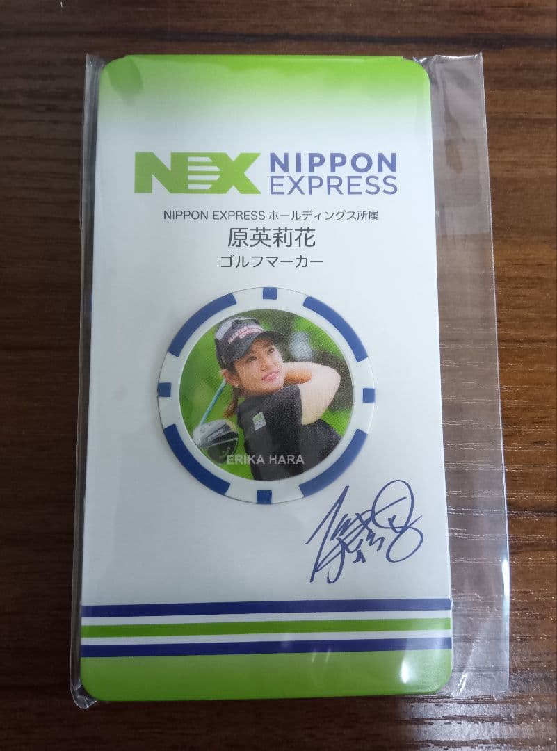 [新品]原英莉花 ゴルフボール＆ゴルフマーカー