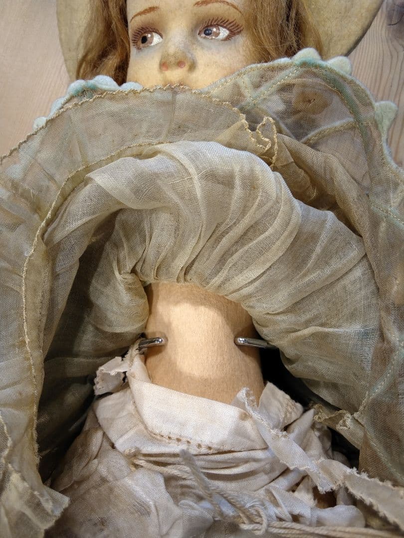 アンティーク レンチドール lenci doll　イタリア　トリノ製