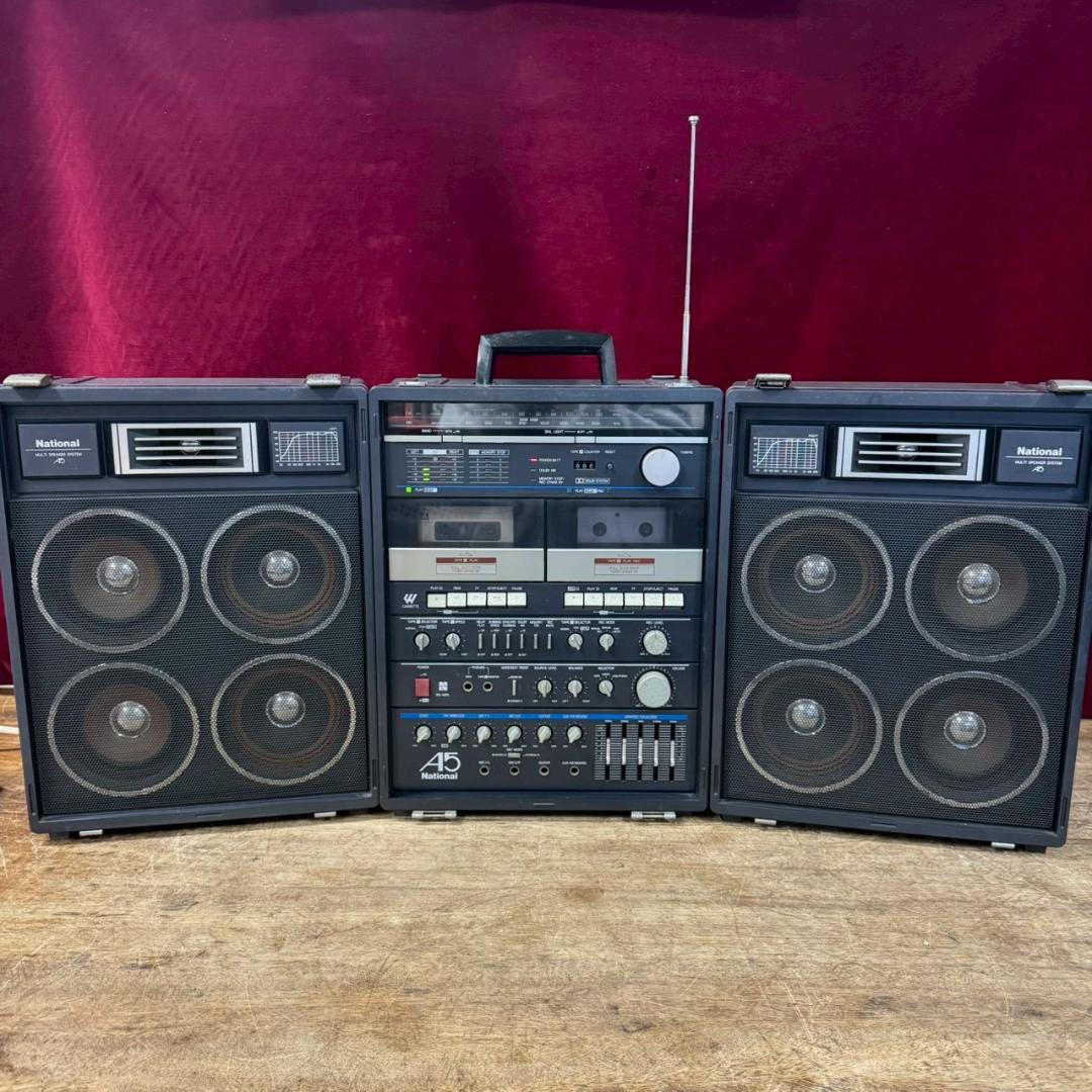 T◆　National　ナショナル　RX-A5PL　大型ステレオラジカセ