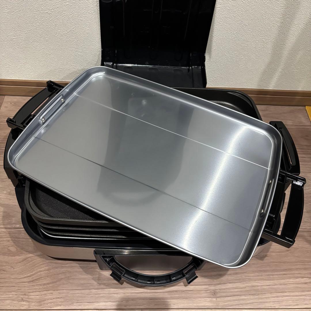 【新品】 象印 やきやき　ホットプレート　遠赤　平面　焼肉　たこ焼き　3枚タイプ