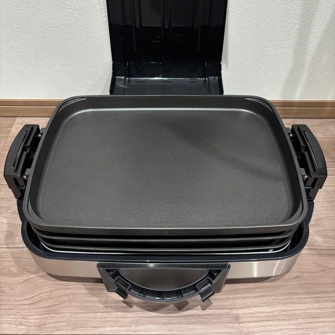 【新品】 象印 やきやき　ホットプレート　遠赤　平面　焼肉　たこ焼き　3枚タイプ