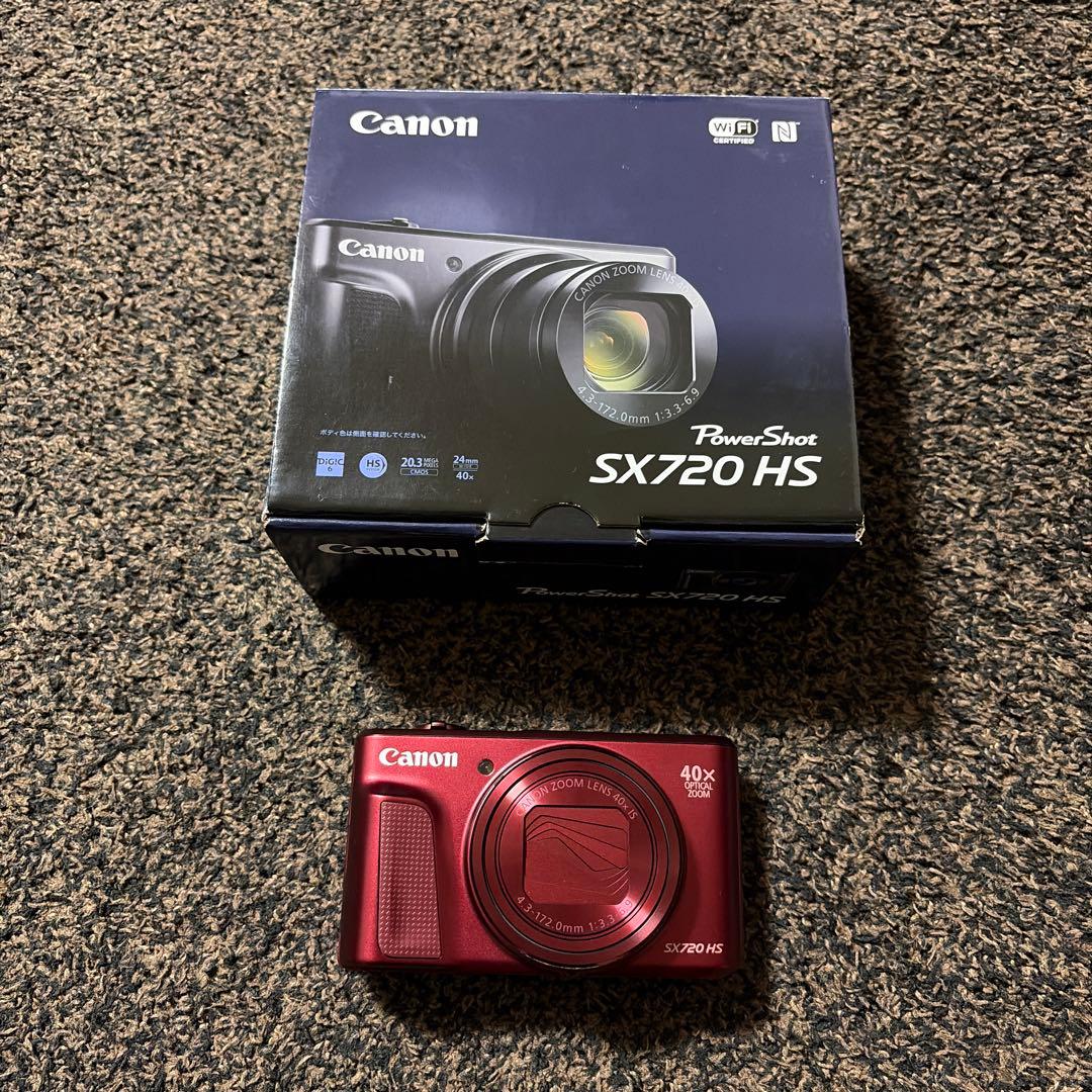 Canon PowerShot SX720 HS レッド