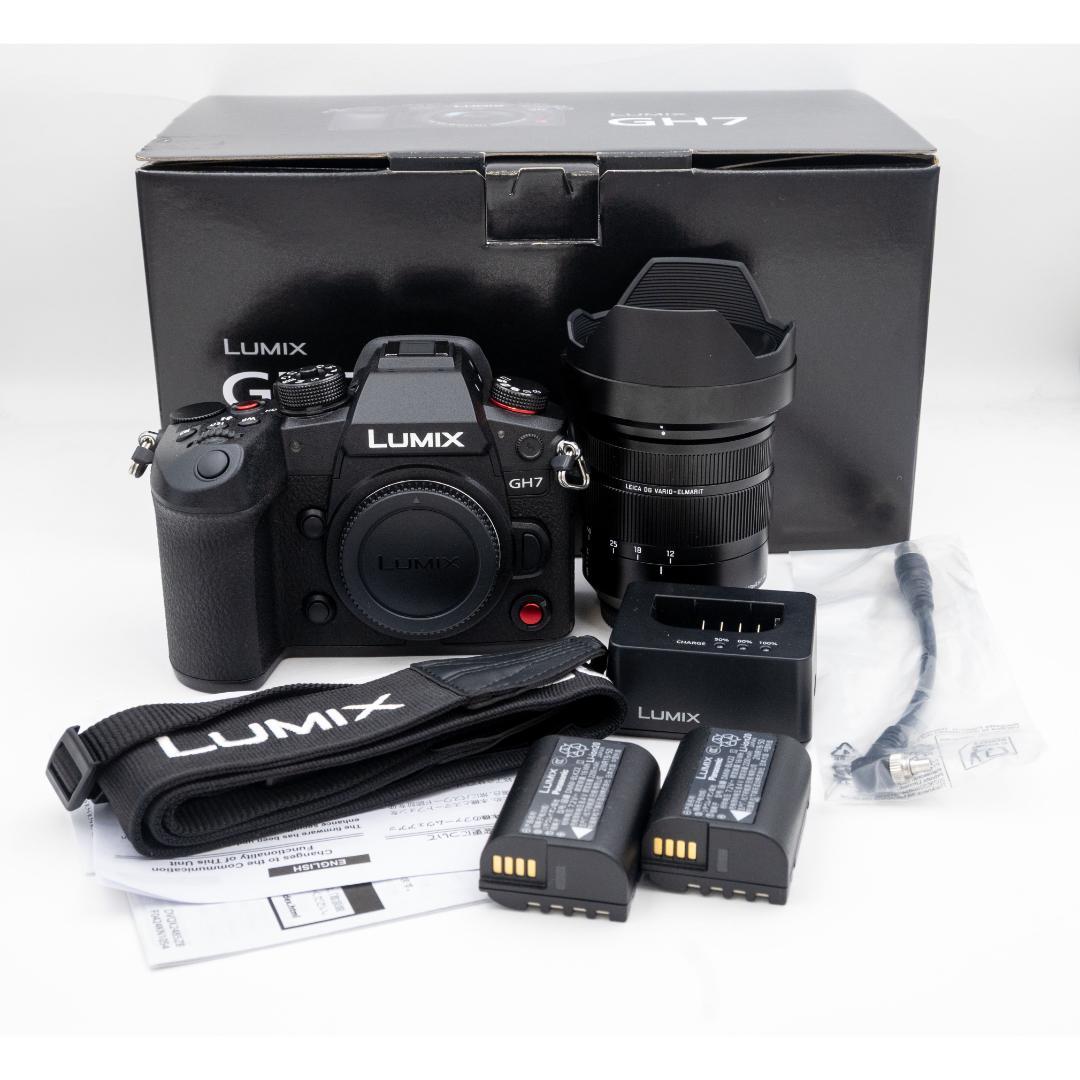 LUMIX DC-GH7L 標準ズームレンズキット保証あり・バッテリ２個