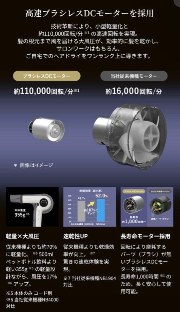 美品 Nobby+ プロテクトイオン ヘアドライヤー ND540A ノビープラス